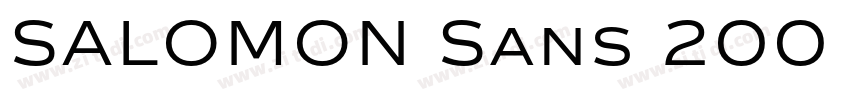 SALOMON Sans 200 Reg字体转换 SALOMON Sans 200 Reg字体转换